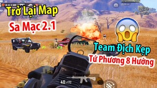 Trở Lại Map Sa Mạc 2.1 : Toàn Đụng Độ Team Quái Vật Server Asia | PUBG Mobile