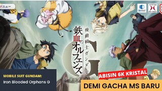 Cobain gacha di game Gundam baru | Mobile Suit Gundam: Iron Blooded Orphans G