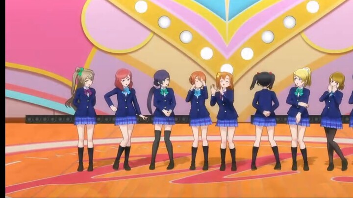 【LOVELIVE!】Muse Sembilan Orang Lagu C Posisi Statistik Arah Tari