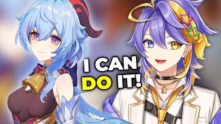 Aster can pull off Ganyu cosplay from Genshin Impact