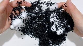 【Trypophobia Warning】Water Beads + Slime + Talcum Powder