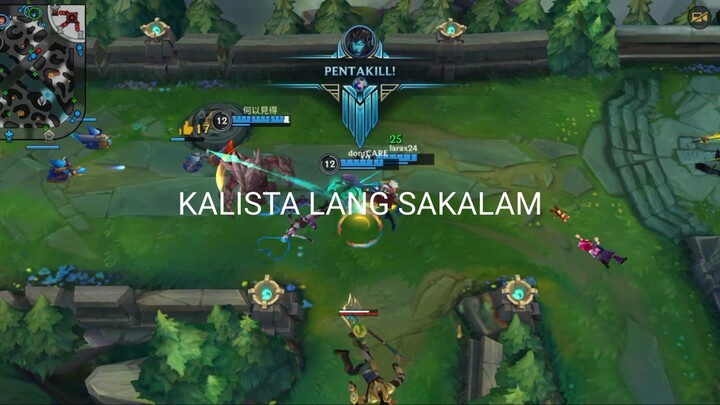 KALISTA PENTA KILL