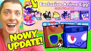 PIERWSZE WRAŻENIA z NOWEGO ANIME UPDATE do PET SIMULATOR X