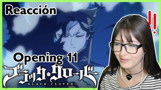 BLACK CLOVER OPENING 11 - REACCIÓN!!