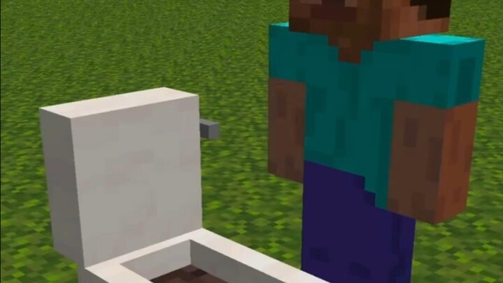 Saya menambahkan toilet ke Minecraft #Minecraft #MC #Mod Minecraft