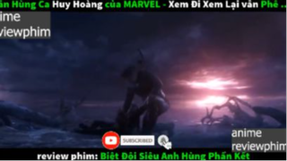 hồi kết marvel p3 #animereviewphim