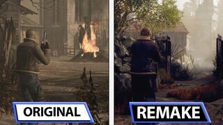 "Resident Evil 4" Remake vs Original | การเปรียบเทียบโดยละเอียดของคุณภาพและรายละเอียดของตัวอย่างนำร่