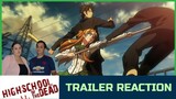 High School of the Dead | First Look Trailer Reaction
