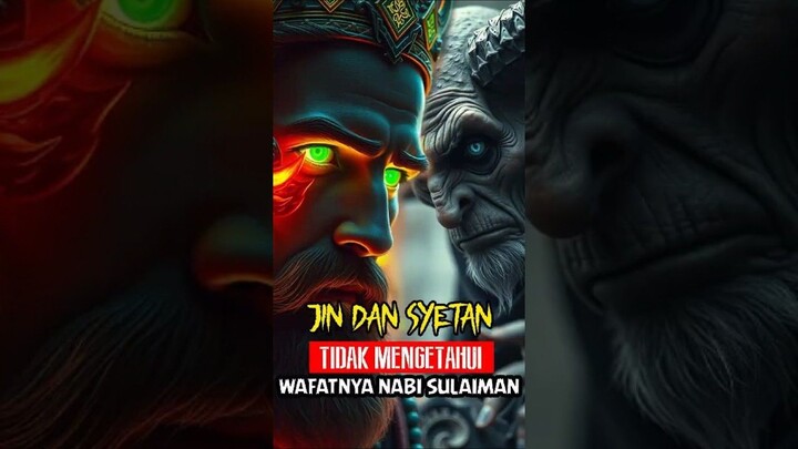 KISAH WAFATNYA NABI SULAIMAN YANG TIDAK DIKETAHUI OLEH JIN #ai #shots #youtub
