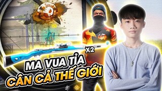 (FREEFIRE) Ông Vua Bắn Tỉa Ma Gaming Vác 2 khẩu ốm k98 gánh BÁC GẤU,NPC