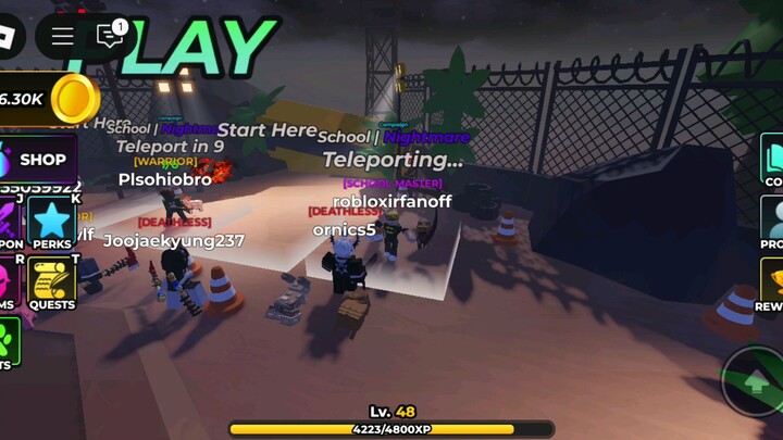 Roblox - Hunty Zombie - School [Nightmare Mode] - Roblox Gameplay