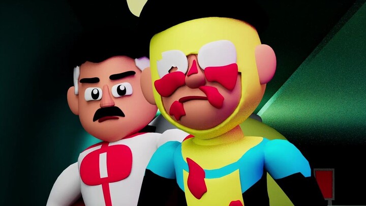 【Invincible Young Hero】When I turned famous subway scenes into children's preschool animation