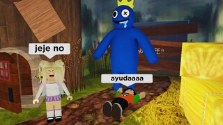 RETOS EN RAINBOW FRIENDS MOMENTOS DIVERTIDOS CON JONDRES GC EN ROBLOX