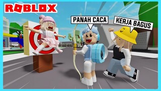 Aku Dan Adiku Menjadi Pemanah Terhebat Di Roblox Brookhaven ft @Shasyaalala