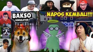 Reaksi Gamer Terkejut Melihat Napos Kembali | Bakso Simulator Indonesia