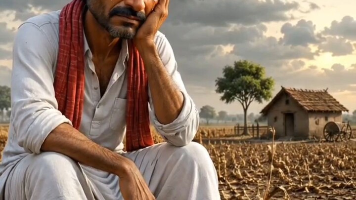 किसान और आखिरी बीज 🌱 | एक उम्मीद की कहानी3DAI #AIStory #AIVideo #3DCinematic #3DCartoon #FarmerStor