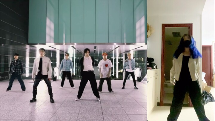 【Turtle】FANTASTICS Fanta "stop for nothing" cover the beginning of the synchronized comparison versi