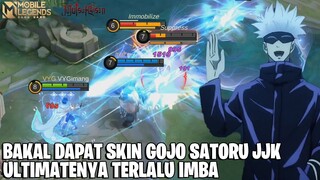 APAKAH HERO INI COCOK DAPAT SKIN GOJO SATORU JJK? ULTIMATENYA SAMA2 OP! MOBILE LEGENDS