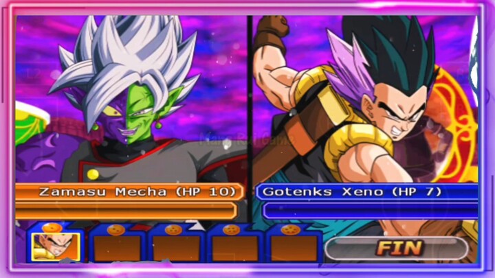 Zamasu Mecha VS Gotenks Xeno - DB MOD ANDROID GAMEPLAY