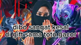 MOBILE LEGENDS : REACTION DIBO DIGIFT AKUN JUDI