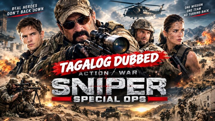 ACTION/WAR ( Sniper Special Ops )Tagalog Dubbed