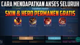 CARA MENDAPATKAN AKSES SELURUH SKIN & HERO PERMANEN GRATIS EVENT LUCKY STAR | MOBILELEGENDS BANGBANG