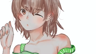 刚睡醒的炮姐。？点赞破一千我画全身！！！