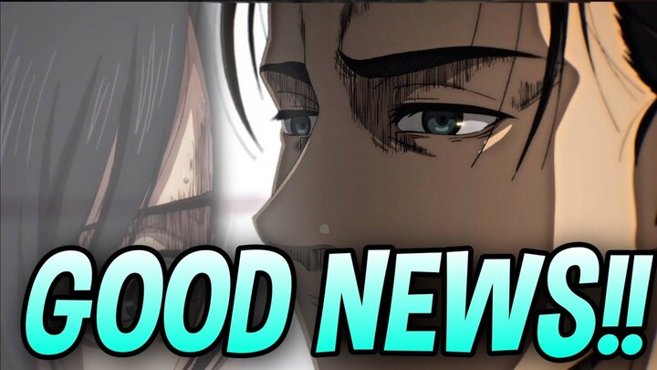 Attack On Titan Season 4 Episode 14 GOOD NEWS!