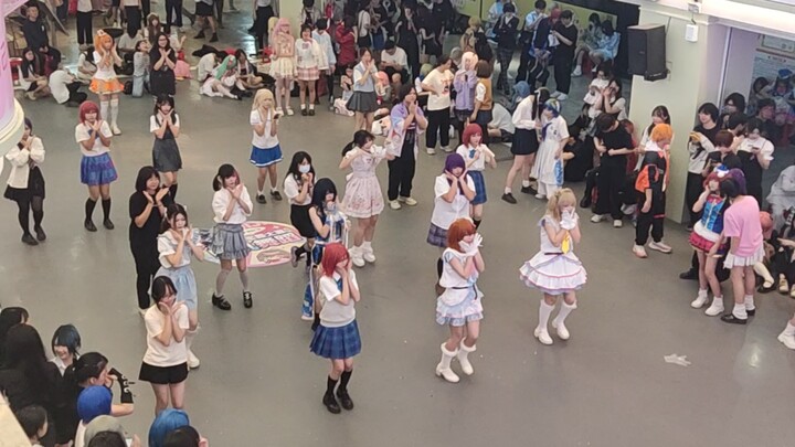Aku menyukaimu lebih dari sekedar berdansa denganmu, 愛♡スクリ～ム! AiScReam Mark Sauce Guangzhou Station 