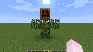 [Trò chơi]Iron Golem biến thành Grass Golem | "Minecraft"