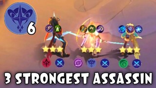 ENEMY SURRENDERED !! TRIPLE STRONGEST ASSASSIN !! MAGIC CHESS MOBILE LEGENDS