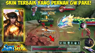 Review Skin Chou SAINT SEIYA!! User Chou Auto Bahagia Coy 😍 Mobile Legends