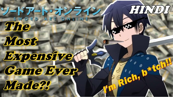 Is Sword Art Online The Most Expensive Game Ever Made? | Anime Discussion In Hindi