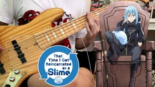 [That Time I Got Reincarnated as a Slime SS2 OP] Like Flames [Bass Cover With Tabs]