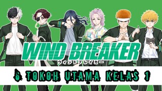 6 Terkuat Kelas 1 Furin - Wind Breaker
