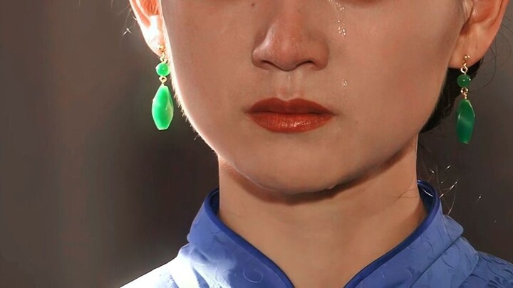 The tear-soaked beauty’s eyelashes made tangible!