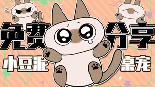 暹罗猫小豆泥桌宠live2d模型免费分享——为世界上最可爱的猫猫小豆泥献上生日祝福！（MEME/SAY SO）