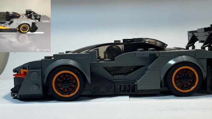 [โรงละครเล็ก] แก้ไข LEGO 75892 McLaren Senna เป็น 8 ช่อง! งานม็อคนี้จะมีเสน่ห์ขนาดไหน? ｜การประเมินผล