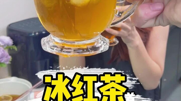 1:1 replica of Ice Red Tea ✨ Such a sense of accomplishment