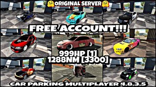 || Free Account Giveaway300 || 10 Glitch Cars New Design || Car Parking Multiplayer 4.8.3.5