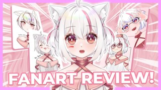 🐇 Review Fanart!【Vtuber Indonesia】