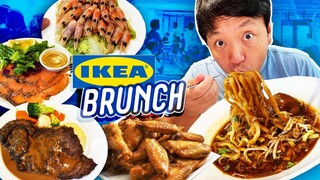 $1 MEALS! Trying IKEA’s SEAFOOD & NOODLES Brunch in Singapore