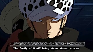 “一口气带你看特拉法尔加·D·瓦铁尔·罗的颜值变化”