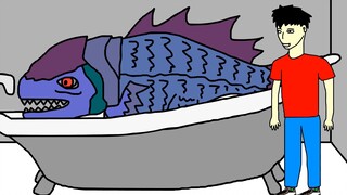 恐怖动画：食人鱼