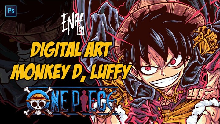 Monkey D. Luffy | モンキー･D･ルフィ| ONE PIECE | TIMELAPSE