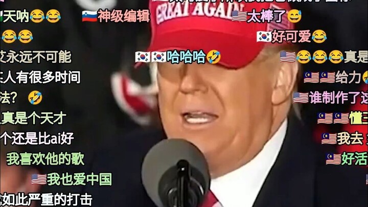 Trump nyanyi lagu “Cinta Padamu yang Suhunya 105°C” — Komentar Nyinyir Netizen Dunia [Subtitel Terje