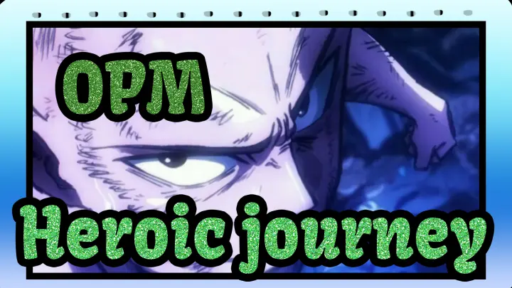 One Punch Man| Heroic journey of Saitama-sensei