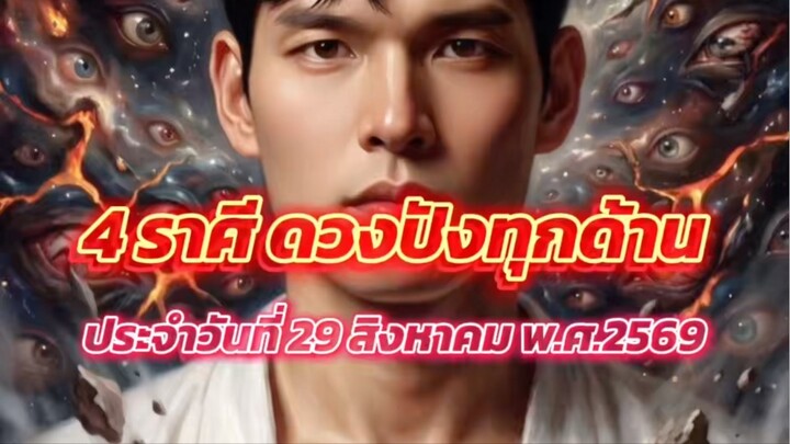 4 ราศี ดวงปังทุกด้าน ประจำวันที่ 29/08/2569 (สุ่มจากไพ่ทาโร่)#ดูดวง #หมอบีมดรีมเวิร์ล #มูเตลู