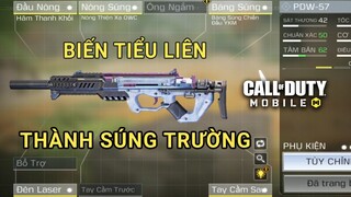 COD Mobile | Hô Biến Tiểu Liên Thành Súng Trường? Quá Đơn Giản Với Tiểu Liên Quốc Dân PDW-57