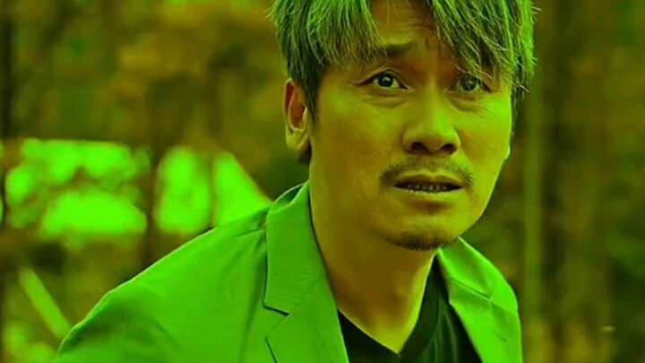 The man can recite the color blindness test card backwards.